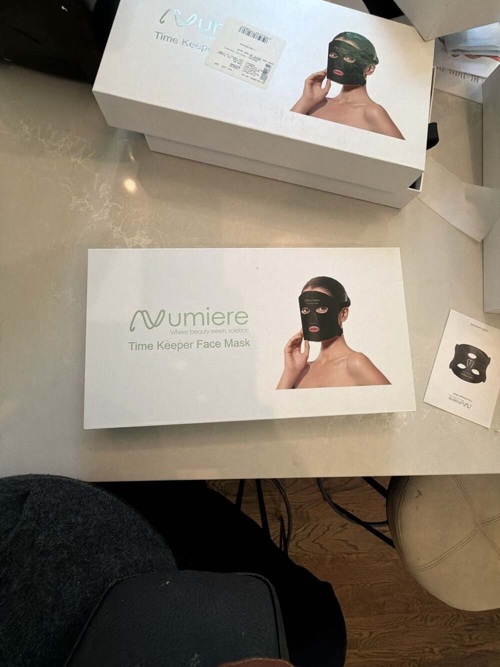 Numiere Time Keeper LED Face Mask brand new open box fast to ship out 1
